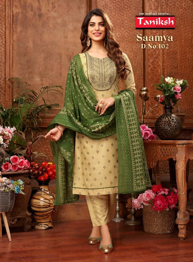 Saamya By Taniksh Readymade Salwar Suits Catalog